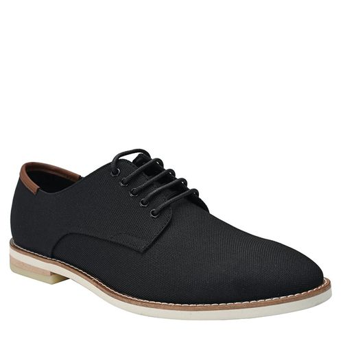 Men's Adeso Plain Toe Oxford Shoes (Black)