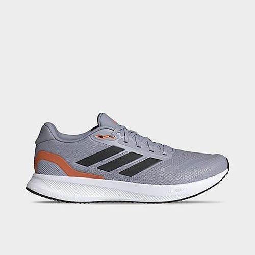 Men's Runfalcon 5 Running Shoes in Halo Silver/Black/Dusky Orange