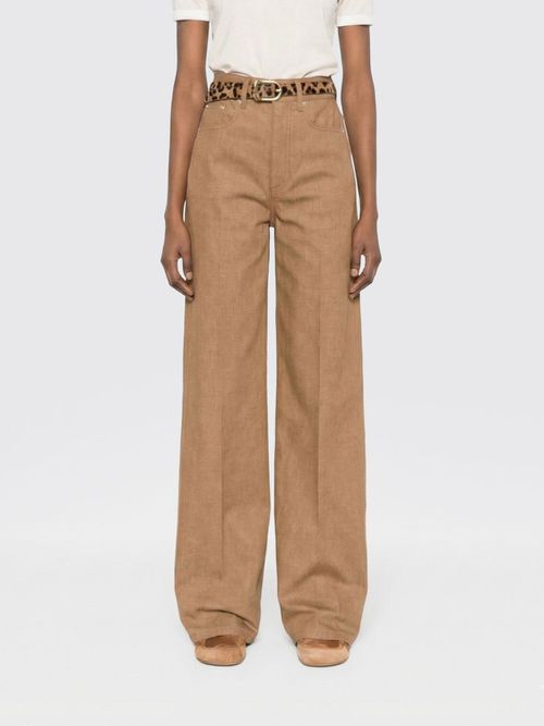 Jeans A. P.C. Woman color Brown