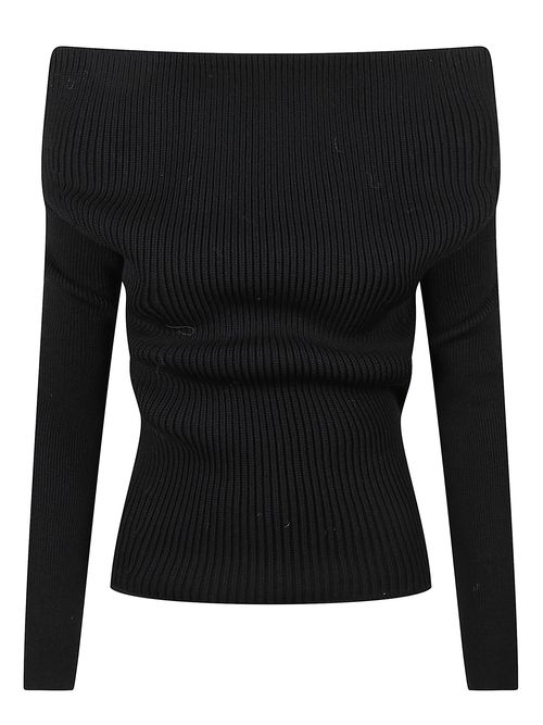 Cropped Wool Sweater