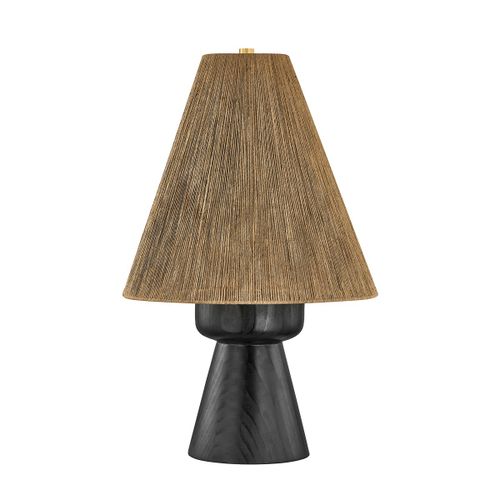 Aged Brass Table Lamp from the Mannsville Collection
