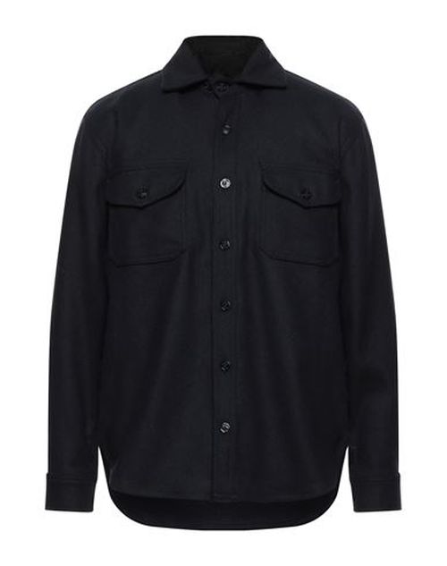 Man Shirt Midnight blue Size XL Wool, Polyamide