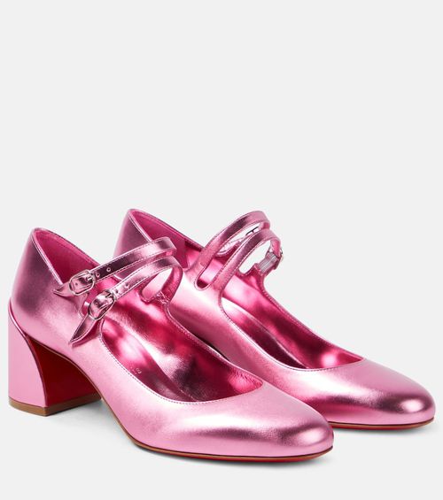 Miss Jane leather Mary Jane pumps