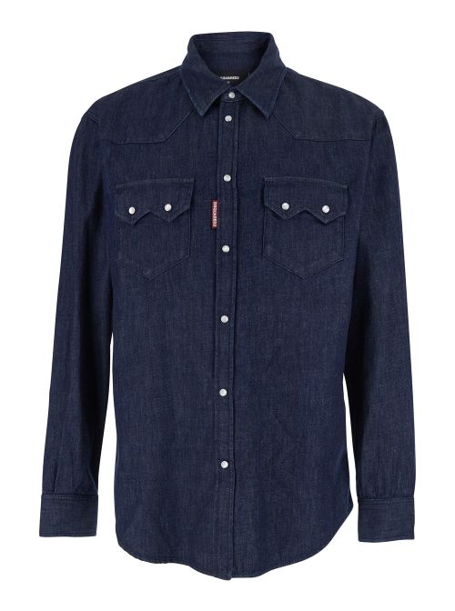 Denim Shirt — Blue