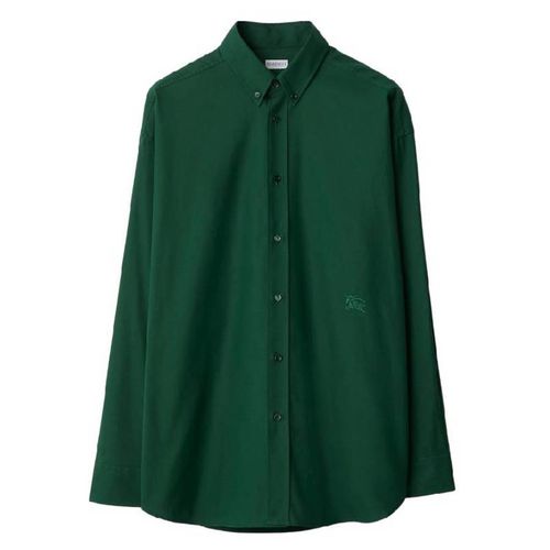 Equestrian Knight Embroiered Cotton Shirt