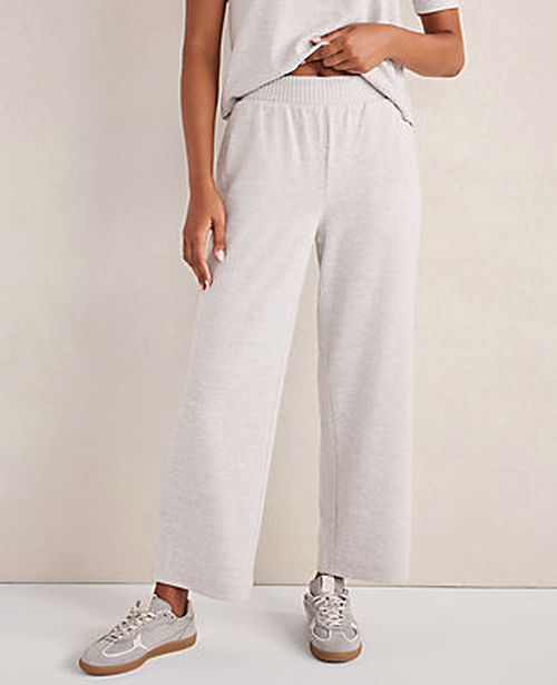 Ann Taylor Haven Well Within Cozy Knit Cropped Pants