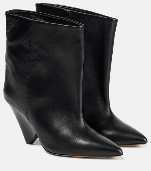 Miyako leather ankle boots