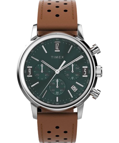 Marlin Chronograph Quartz Green Dial Mens Watch TW2W10100