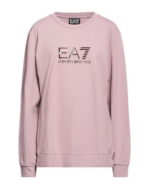 Woman Sweatshirt Antique rose Size S Cotton, Elastane