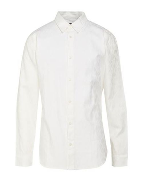Man Shirt Off white Size L Cotton
