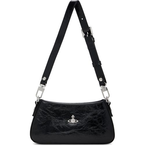 Black Tasha Shoulder Phone Bag