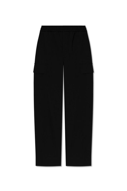 Logo Patch Cargo Pants