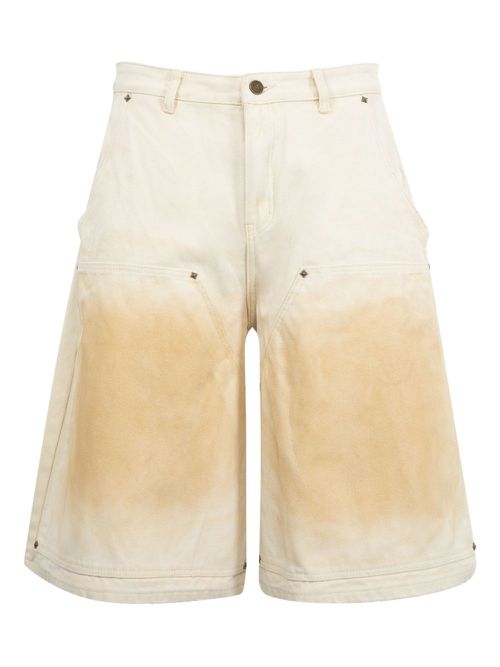 Faded-effect shorts - Neutrals