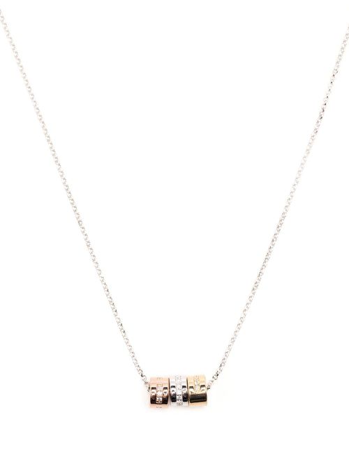 Je T'aime Morse Code necklace - Silver