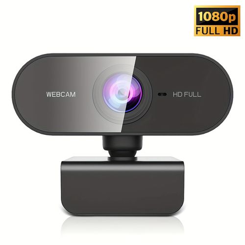 TEMU Jiacuali 1080p Hd Webcam With Microphone - Video Camera, & Auto Focus For Streaming, Online Classes, Zoom Meetings, Youtube, Skype, Compatible