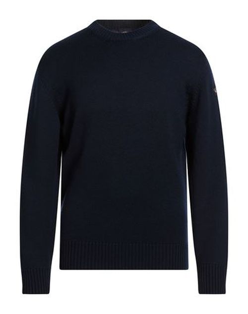 Man Sweater Midnight blue Size L Virgin Wool