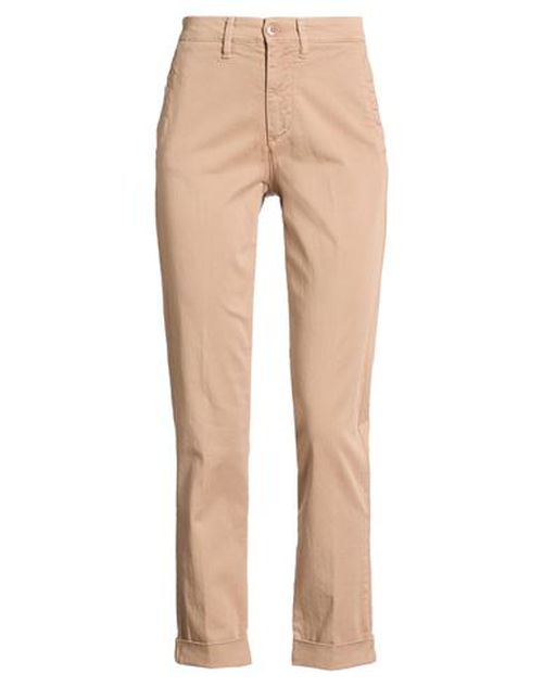 Woman Pants Light brown Size 25 Cotton, Elastane