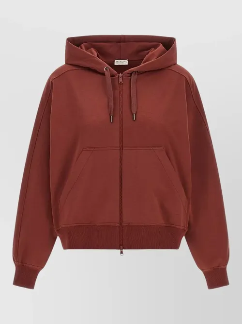 Brunello Cucinelli - solomei ad mcccxci jersey hooded sweatshirt
