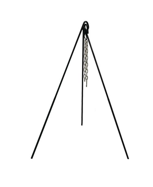 Stan sport Heavy-Duty Steel Cooking Tripod - Black