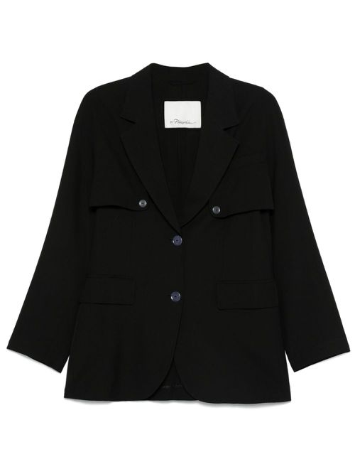 Convertible blazer - Black