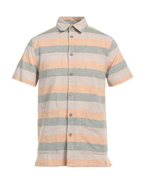 Man Shirt Sand Size S Cotton, Linen