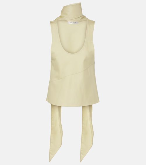 Olena scarf-detail top