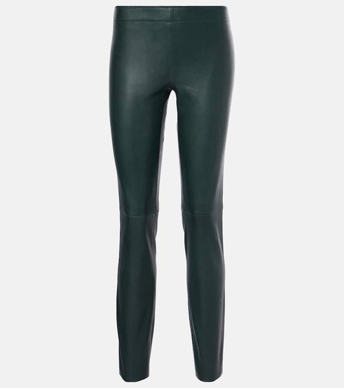 Jacky leather slim pants