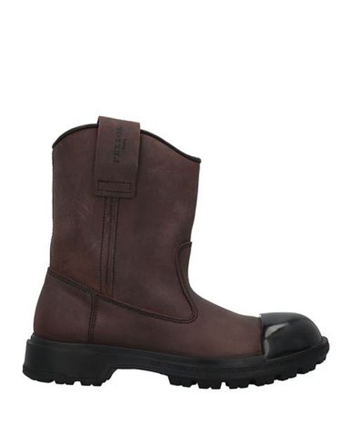 Pezzol 1951 Man Ankle boots Dark brown Size 7.5 Leather