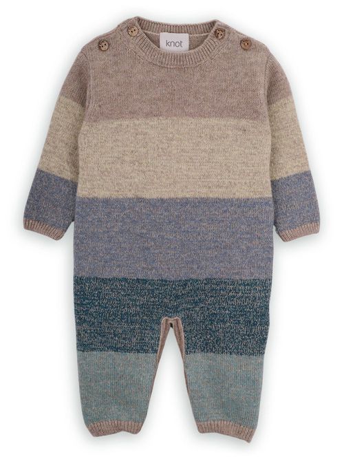 Colorful Mix romper - Brown
