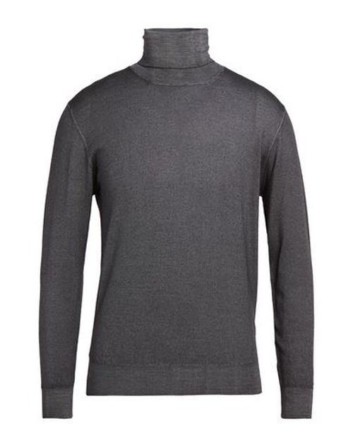 Man Turtleneck Grey Size XXXL Virgin Wool