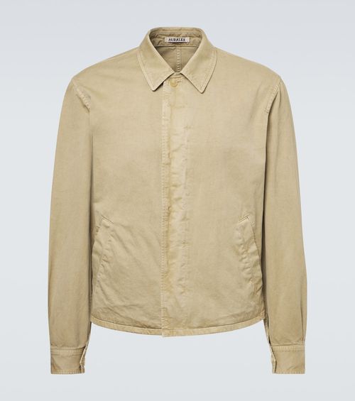 Cotton blouson jacket