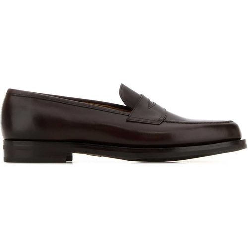 Edward Green Chocolate Leather Pimlico Loafer