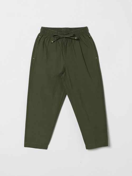 Pants Kids color Green