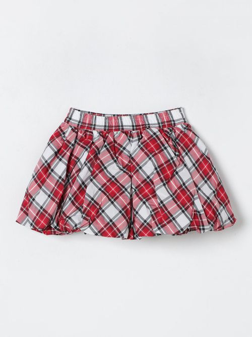Skirt Kids color Red