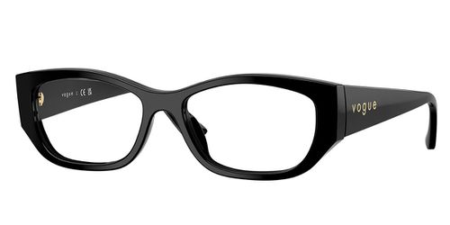 Vogue Eyewear VO5640U W44 Women’s Eyeglasses Black Size 51 - Blue Light Block Available