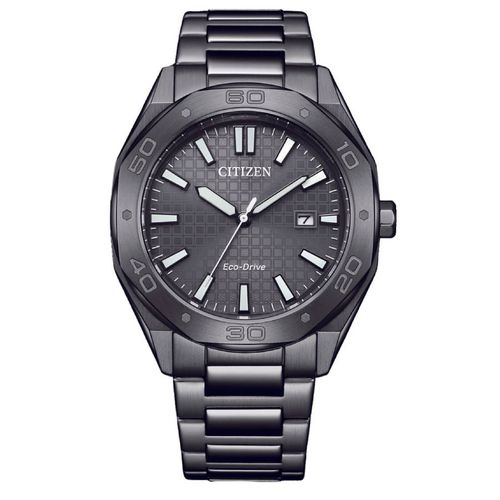 Eco-Drive Black Dial Mens Watch BM7637-81H