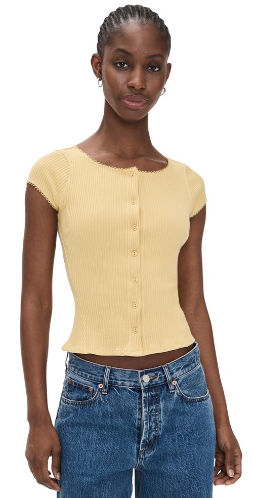 Most Wanted Cardigan Yellow