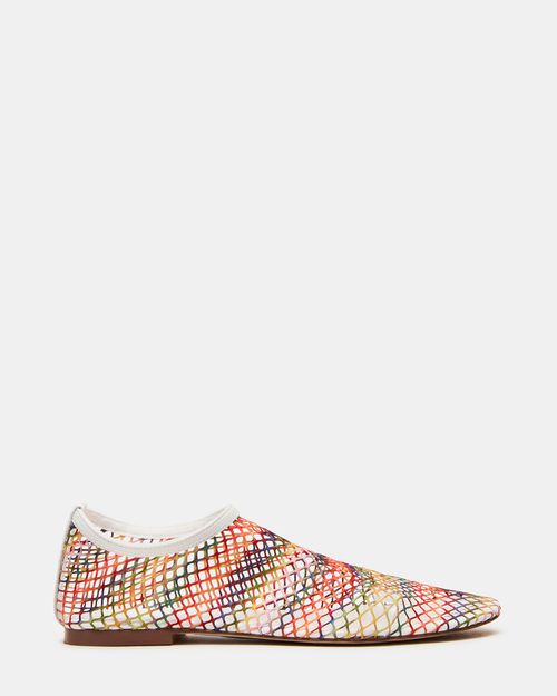 Steve Madden Women's Mino Mesh Flats - - PVC