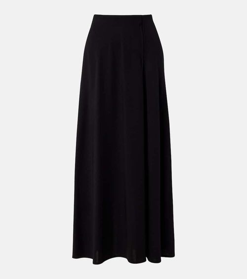 Stilla virgin wool midi skirt