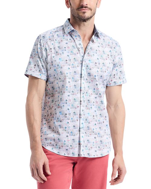 Embarcadero Abstract Pattern Shirt