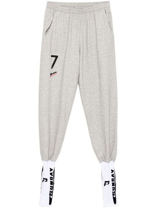 Football-sock track pants - Grey