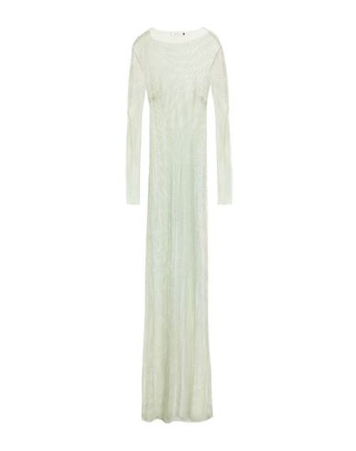 New Arrivals Woman Maxi dress Sage green Size 4 PES