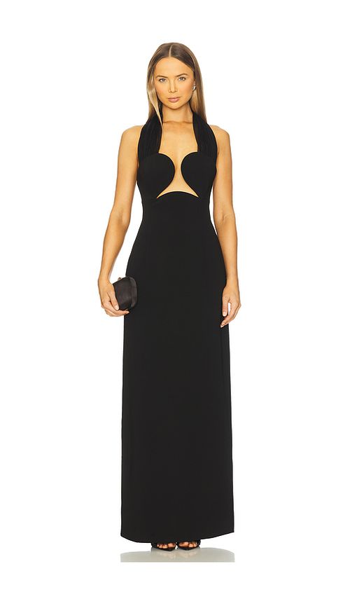 Lovers and Friends ROBE DE SOIRÉE ATHENNA en Black. XS. Also en L, M, S