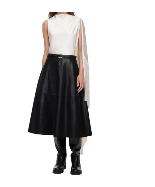 Tasseled scarf-style top