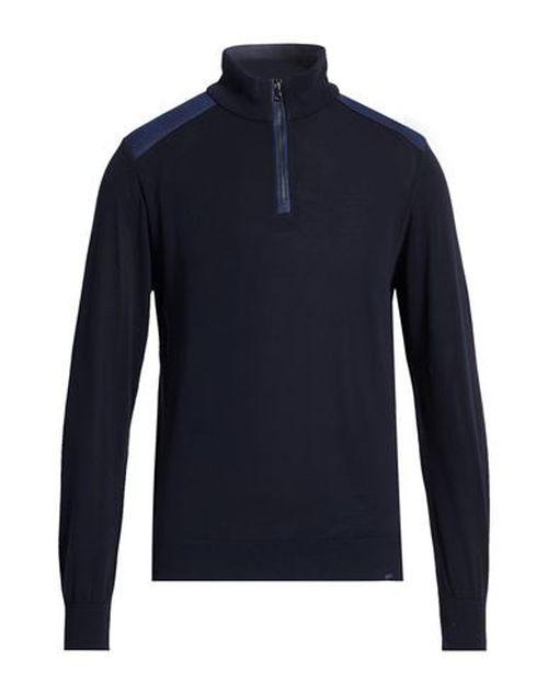 Man Sweater Midnight blue Size M Cotton