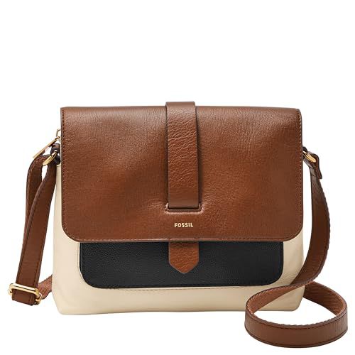 Fossil Women's Kinley Leather Small Crossbody Purse Handbag