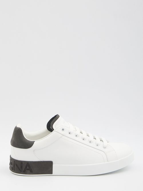 Dolce & Gabbana Portofino Sneaker In Calfskin