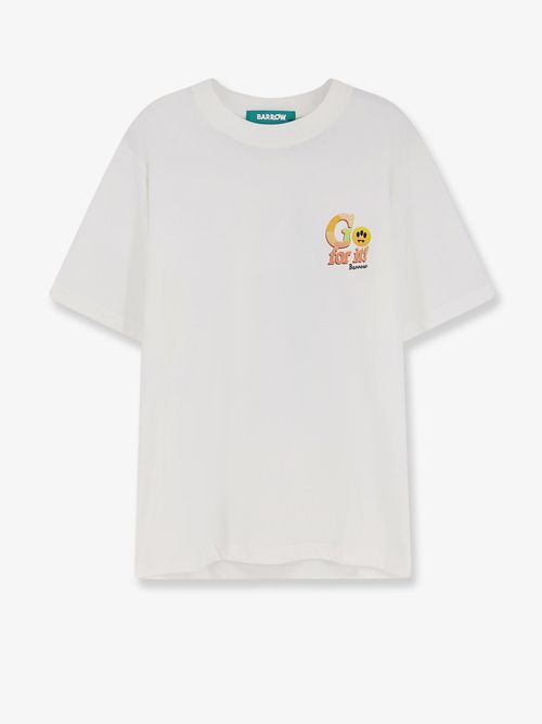 Graphic-Print Cotton T-Shirt — White
