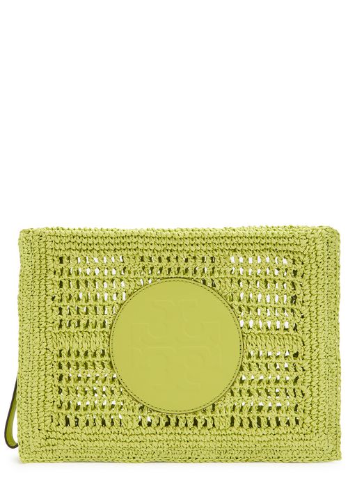 Ella Raffia Clutch