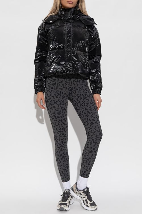 Jacket With A Shimmering Finish, Women's, Black